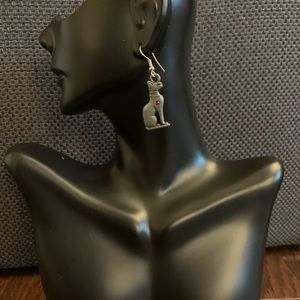 Egyptian Cat Earrings